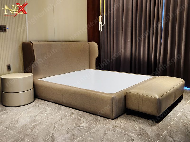 Giường ngủ bọc da cao cấp